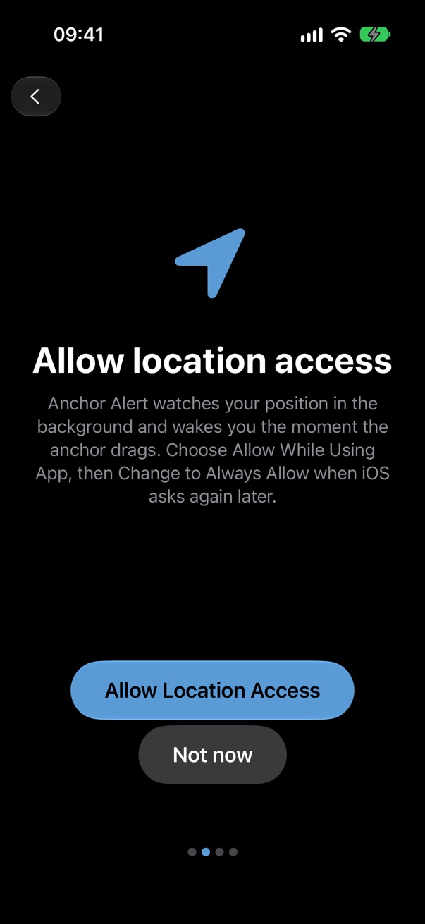 Allow location